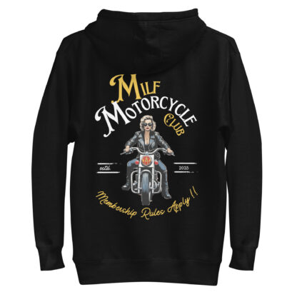 Milf Motorcycle Hoodie - Image 7