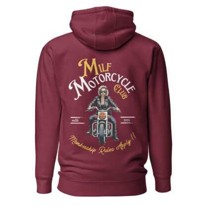 Milf Motorcycle Hoodie - Image 4