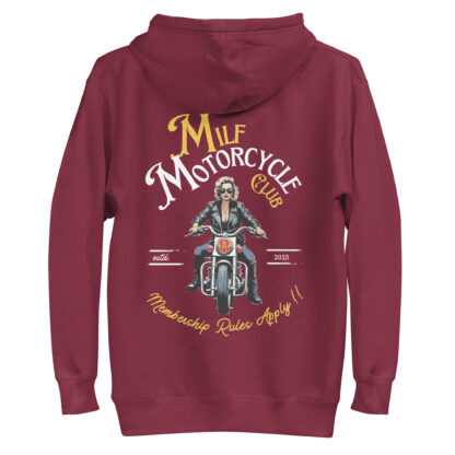 Milf Motorcycle Hoodie - Image 11