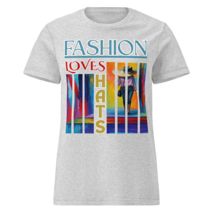 Fashion Loves Hats - T-Shirt - Image 7