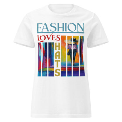 Fashion Loves Hats - T-Shirt - Image 9