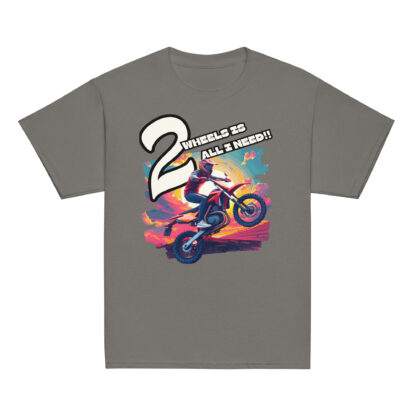2 Wheels Is All I Need - T-shirt - Image 5
