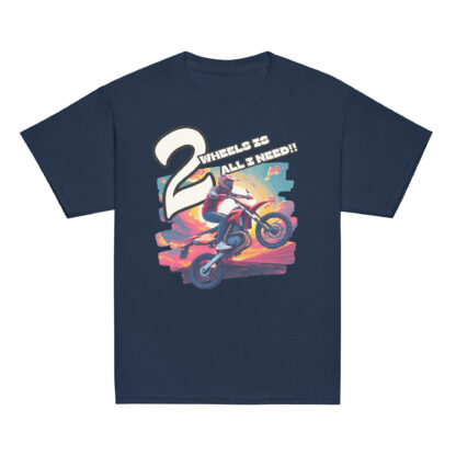 2 Wheels Is All I Need - T-shirt - Image 2