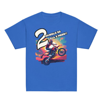 2 Wheels Is All I Need - T-shirt - Image 4