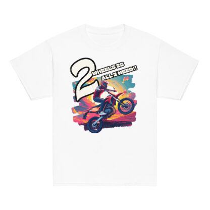 2 Wheels Is All I Need - T-shirt - Image 7