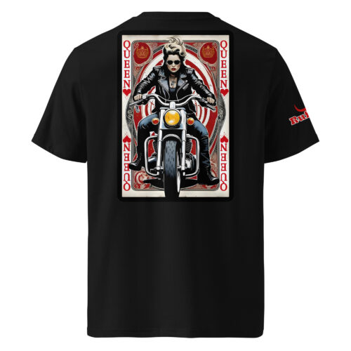 Queen Of Hearts - Biker T-Shirt