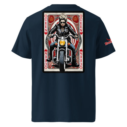 Queen Of Hearts - Biker T-Shirt