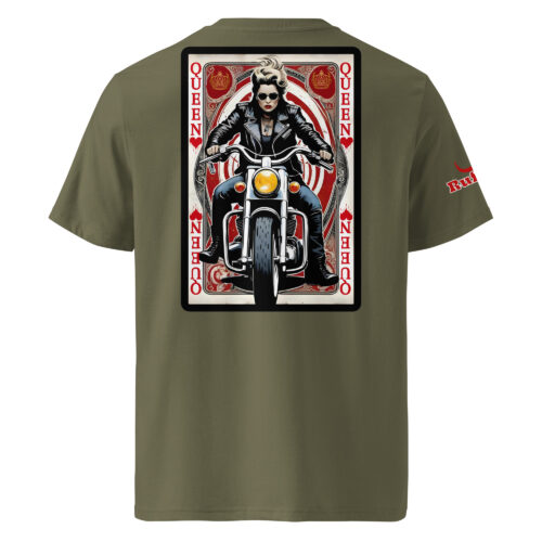 Queen Of Hearts - Biker T-Shirt