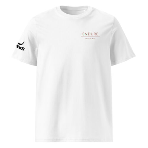 ENDURE -Part of the "CONVICTION" design range by Ruffus. In whitem