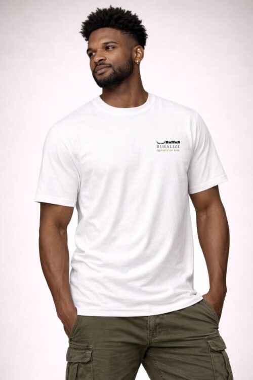Ruffus Ruralize White T-shirt